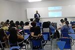 Acadêmicos participam de palestra ministrada pelo presidente da Assobrafir